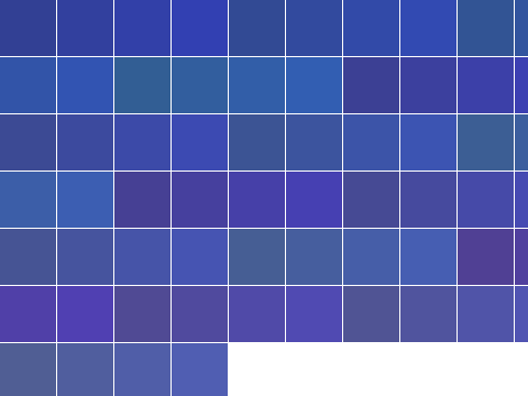 ウルトラマリンブルー 配色パターン Web色変換