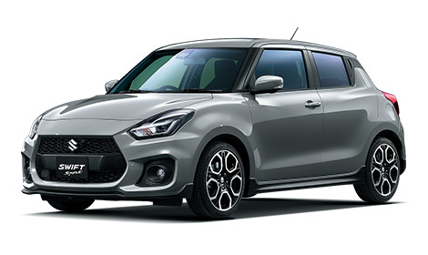 スイフトスポーツ プレミアムシルバーメタリック（ZNC）